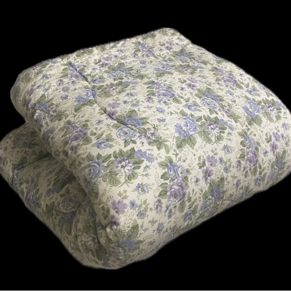 Vintage Tommy Hilfiger Comforter Summertime Cabbage Flower (reversible)